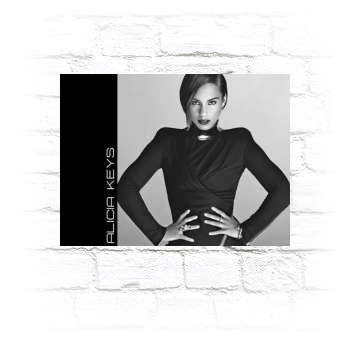 Alicia Keys Metal Wall Art