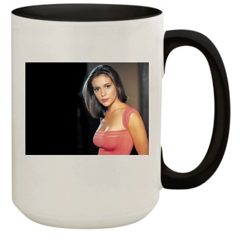 Alyssa Milano 15oz Colored Inner & Handle Mug