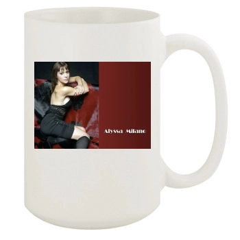 Alyssa Milano 15oz White Mug