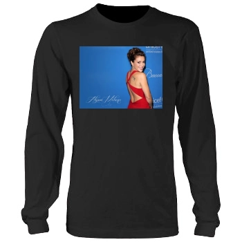 Alyssa Milano Men's Heavy Long Sleeve TShirt