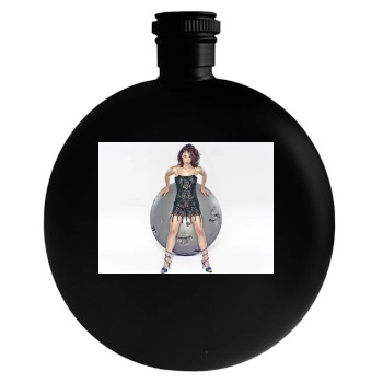 Alyssa Milano Round Flask