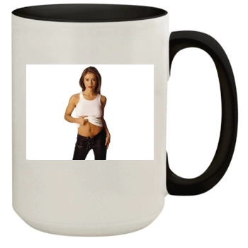 Alyssa Milano 15oz Colored Inner & Handle Mug