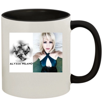 Alyssa Milano 11oz Colored Inner & Handle Mug