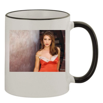 Alyssa Milano 11oz Colored Rim & Handle Mug