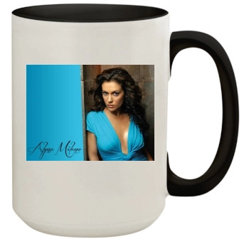 Alyssa Milano 15oz Colored Inner & Handle Mug