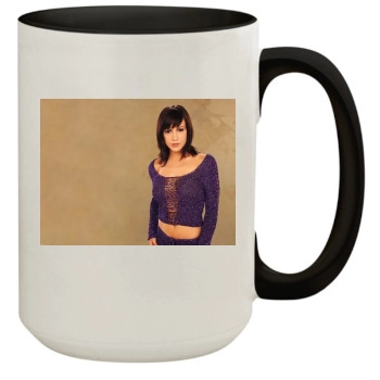 Alyssa Milano 15oz Colored Inner & Handle Mug