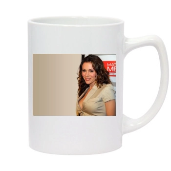 Alyssa Milano 14oz White Statesman Mug