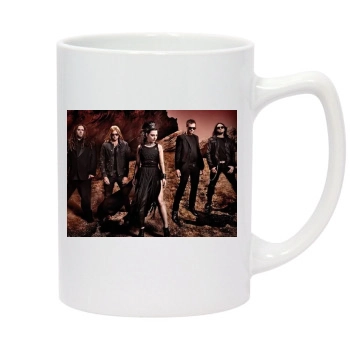 Amy Lee 14oz White Statesman Mug