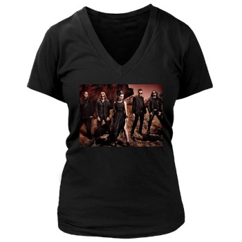 Amy Lee Women's Deep V-Neck TShirt