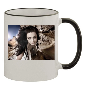 Amy Lee 11oz Colored Rim & Handle Mug