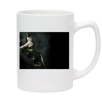 Amy Lee 14oz White Statesman Mug