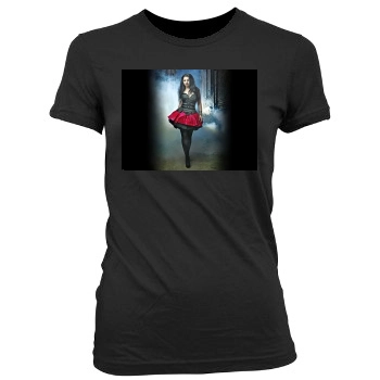 Amy Lee Women's Junior Cut Crewneck T-Shirt