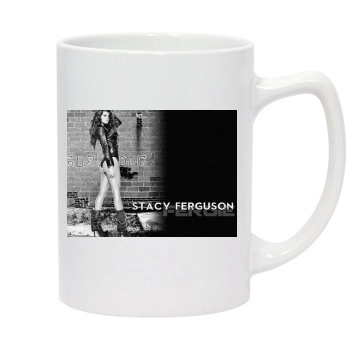 Fergie 14oz White Statesman Mug