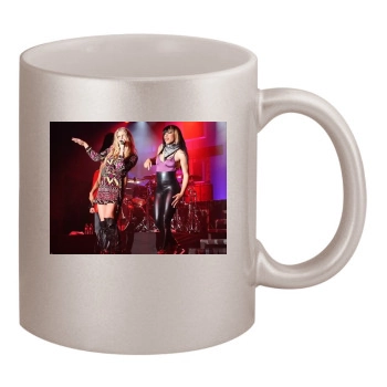 Fergie 11oz Metallic Silver Mug