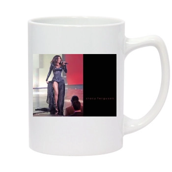 Fergie 14oz White Statesman Mug