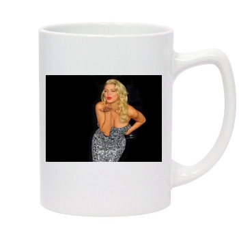 Fergie 14oz White Statesman Mug