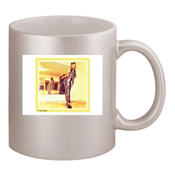 Fergie 11oz Metallic Silver Mug