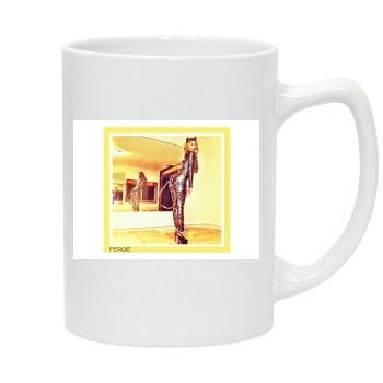 Fergie 14oz White Statesman Mug