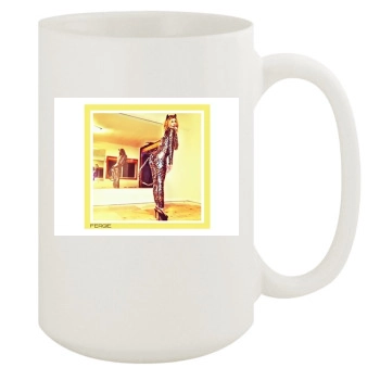 Fergie 15oz White Mug