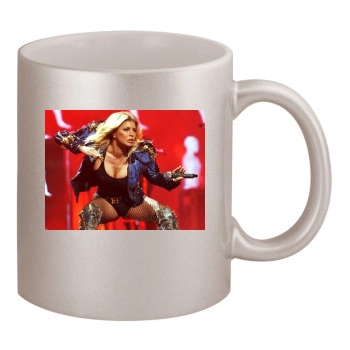 Fergie 11oz Metallic Silver Mug