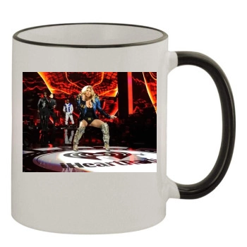 Fergie 11oz Colored Rim & Handle Mug