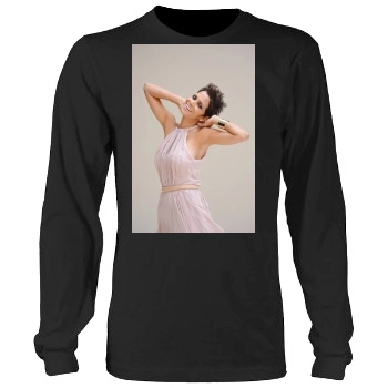 Halle Berry Men's Heavy Long Sleeve TShirt