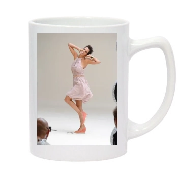 Halle Berry 14oz White Statesman Mug