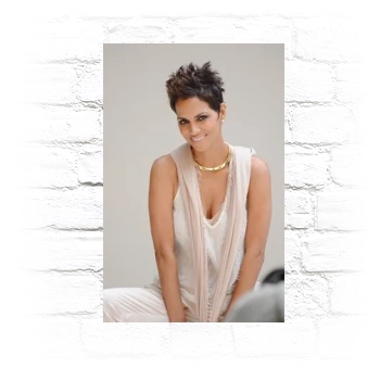 Halle Berry Metal Wall Art