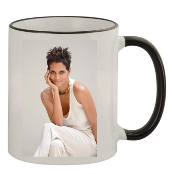 Halle Berry 11oz Colored Rim & Handle Mug