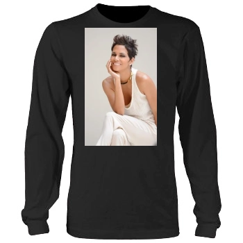 Halle Berry Men's Heavy Long Sleeve TShirt