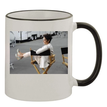 Halle Berry 11oz Colored Rim & Handle Mug