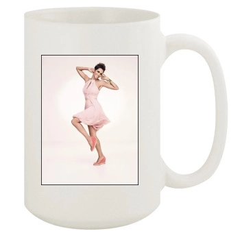 Halle Berry 15oz White Mug