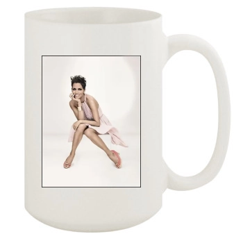 Halle Berry 15oz White Mug