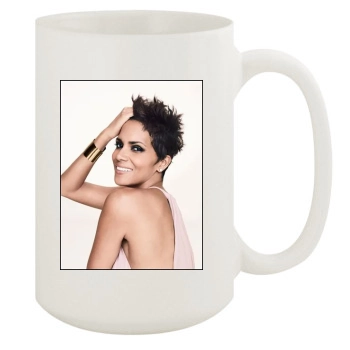 Halle Berry 15oz White Mug