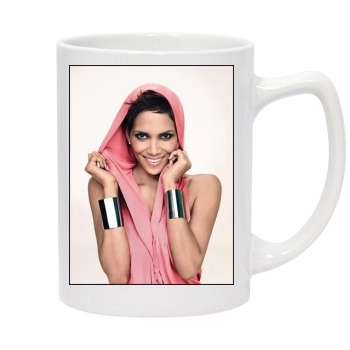 Halle Berry 14oz White Statesman Mug