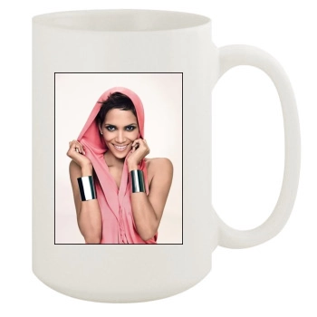 Halle Berry 15oz White Mug