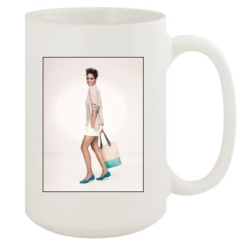 Halle Berry 15oz White Mug