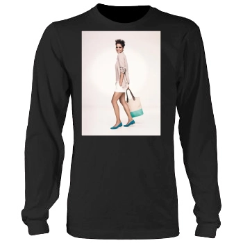 Halle Berry Men's Heavy Long Sleeve TShirt