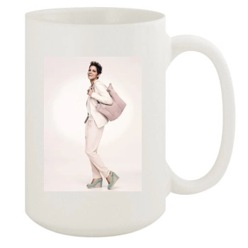 Halle Berry 15oz White Mug