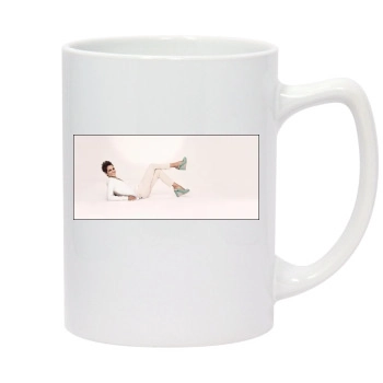 Halle Berry 14oz White Statesman Mug