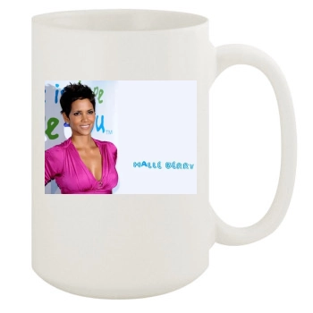 Halle Berry 15oz White Mug