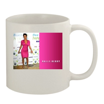 Halle Berry 11oz White Mug