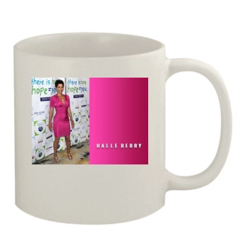 Halle Berry 11oz White Mug