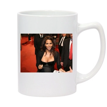 Halle Berry 14oz White Statesman Mug