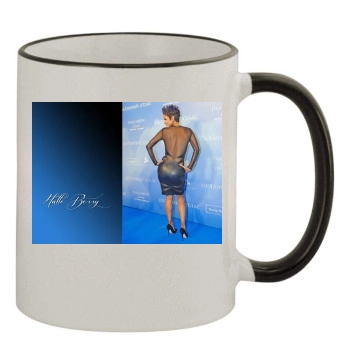 Halle Berry 11oz Colored Rim & Handle Mug