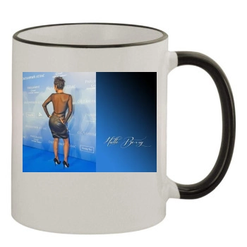 Halle Berry 11oz Colored Rim & Handle Mug