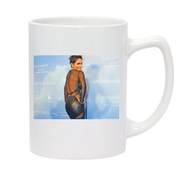 Halle Berry 14oz White Statesman Mug