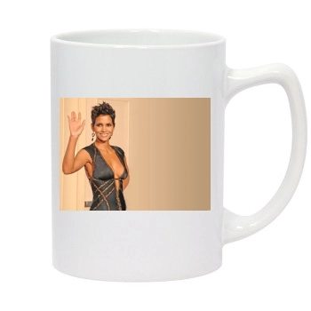 Halle Berry 14oz White Statesman Mug