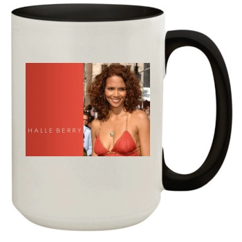 Halle Berry 15oz Colored Inner & Handle Mug