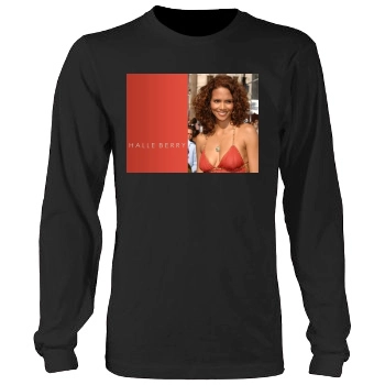 Halle Berry Men's Heavy Long Sleeve TShirt